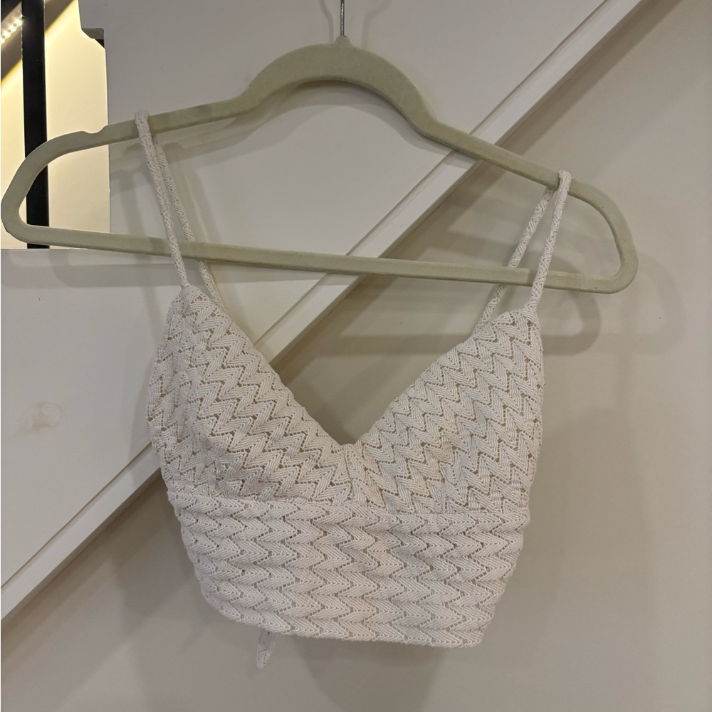 Bershka Cream Camisole